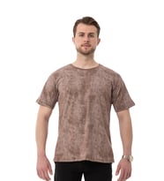 Monox Erkek Baskılı Tshirt (KAHVE)