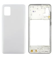 Samsung Galaxy A31 - SM-A315F FULL Kasa Arka Kapak Takım BEYAZ