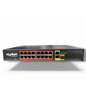POE-G1621SFP-300W 16 PORT GIGABIT+2XGB RJ45+1XSFP UPLINK POE RACKMOUNT SWITCH (REALTEK CHIPSET)