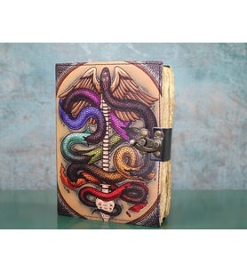 Periboia Deri Defter Model 14  (Karışık)