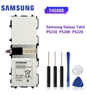 Samsung Tab 3 10.1 P5200 P5210 P5220 Pil Batarya T4500E + Tamir S