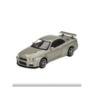 1/64 Nissan Skyline GT-R (R34) V-Spec II Nür Millenium Jade - Blister Paket
