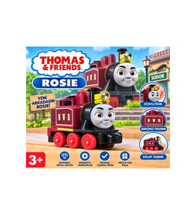 & Friends Rosie Bordo Metal Oyuncak Tren Tekli 2026 – 3+