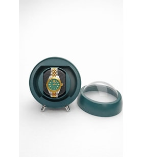 Watch Winder, Otomatik Saat Kurma Kutusu Yuvarlak Model