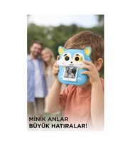 Reytek CMR20 mavi Dijital Fotoğraf Makineleri Çocuk Termal Resim Baskılı Yazıcı Kamera Video Makinesi