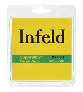 Thomastik IN-110 Infield Elektro Gitar Teli Seti (Profesyonel - Regular Light 10-46) Çok Yönlü Frekans Tepkisi, Kararlı Akort Yapısı, Uzun Ömürlü Manyetik Geçirgenlik Ölçüler: 0.010 - 0.046 İnç Takım