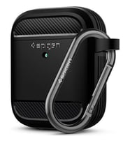 Spigen AirPods 2/1 Nesil Uyumlu Kılıf Rugged Armo