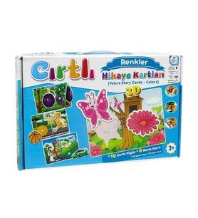 Lc7207 Laço, Cırtlı Hikaye Kartları Renkler