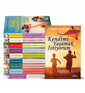 Alişan Kapaklıkaya Seti 10 Kitap Takım - Yediveren Yayınları
