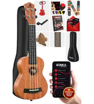 Rennes RD-24 Concert Ukulele (Çanta Capo Askı Metod Pena)