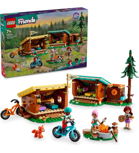 ® Friends Macera Kampı Şirin Kulübeler 42624 - 7 Yaş & Üzeri Çocuklar için Yaratıcı Oyuncak Yapım Se