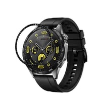 Sneezy Huawei Gt4 46mm İle Uyumlu Polymer Temperli Nano 0.5 mm Watch Ekran Koruyucu (Şeffaf)