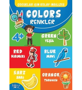 Çocuklar İçin Kolay İngilizce - Colors Renkler