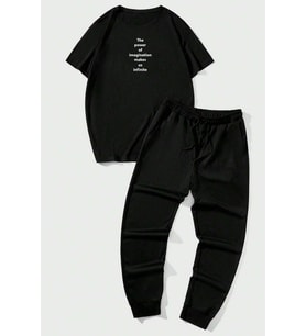 Unisex  The Power 2'li Eşofman Takımı (Siyah)