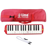 LİNO MELODİKA 32 TUŞLU BEZ ÇANTA KIRMIZI