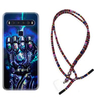 TCL 10L 10 Plus 10SE 20E 20SE 30 L7 Kılıf Boyun Asklı Rasta Silikon Thunder Play 1760