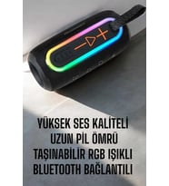 Northcity Kablosuz Bluetooth Hoparlör - Bluetooth 5.1, 10m Kablosuz Menzil, Uzun Pil Ömrü