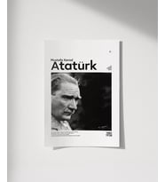 Çerçevesiz Poster Zafere Adanmış Bir Ömür (Çok Renkli)