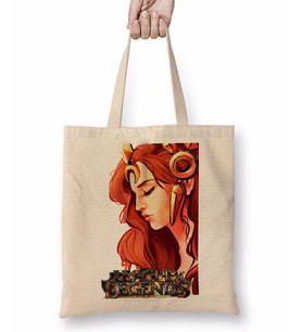 League Of Legends Bez Çanta Uzun Saplı