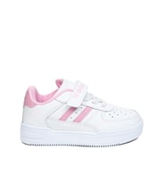 Trendyshose  08 Cild Suya Dayanıklı Rahat Cırtlı Spor (Beyaz-Pembe)