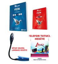 Limit Yayınları 2024-2025 Müfredat 10 Fizik Konu Anlatımı + Soru Bankası Geliştirici Mega Set Video Çözümlü (Çok Renkli)