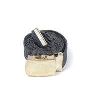 Haki Metal Tokalı Palaska Kemer 3 Cm