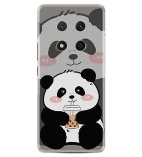 Honor Magic 7 Lite Kılıf Boutique Baskılı Resimli Milkshake Panda Pcode -058
