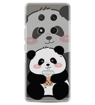 Honor Magic 7 Lite Kılıf Boutique Baskılı Resimli Milkshake Panda Pcode -058