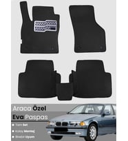 BMW 3 SERİSİ E36 (1990-2000) Uyumlu EVA Paspas Tam Set–Araca Özel,Su Geçirmez,Kolay Montaj