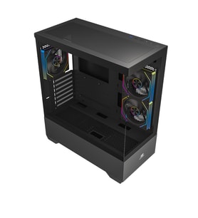 POWERBOOST 750W 80+ BRONZE PB-J9031B 3-ARGB Fanlı Gaming Mid-Tower PC Kasası