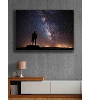 Koç stüdyo Modern tasarım kanvas tablo 50x70 (Çok Renkli)
