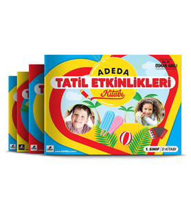 Adeda Tatil Etkinlikleri Kitabı 1.Sınıf
