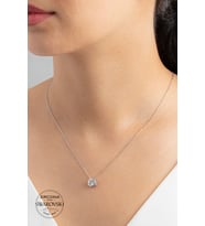 Swarovski Kadın Gümüş Kolye VSW-9051