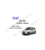 Fiat 500L MPV 01/2013 - Sonrası Araca Özel Kısa Far Ampulü h7
