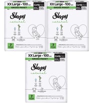 Sleepy Bebek Bezi Natural Beden:7 (20-30KG) XX Large 300 Adet Ekonomik Fırsat Gross Pk