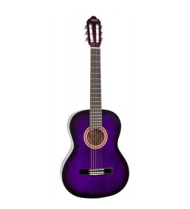 Valencia Vc101tpps Klasik Gitar 1/4 Mor Sap Çelikli