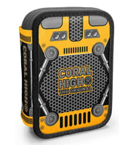 Coral High Erkek Çocuk Organizer Kalemlik/Kalem Çantası - Siyah Sarı Robot (Çok Renkli)