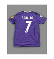Cristiano R,o,n,a,l,d,o, R.e.a.l.Madridd 2016-2017 Cardiff Final Mor Kısa Kol7456528887