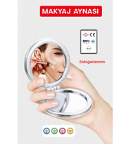 Cep Çanta Makyaj Aynası Katlamalı