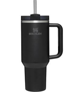 Stanley Quencher H2.0 Flowstate Pipetli Termos Bardak 1.18 Litre - Siyah Paslanmaz Çelik