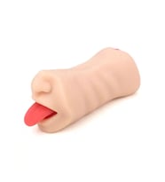 Ağız ve Vajina Girişli Stroker Mastürbatör