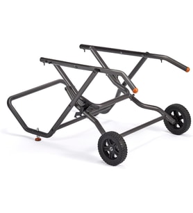 Power Tools Masa testeresi standı, katlanabilir çalışma tezgahı, tekerlekli, R255TBL ve R255TBL+ için, kompakt, kolay montaj, büyük tüm arazilerde tekerlekler