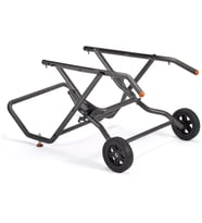 Power Tools Masa testeresi standı, katlanabilir çalışma tezgahı, tekerlekli, R255TBL ve R255TBL+ için, kompakt, kolay montaj, büyük tüm arazilerde tekerlekler
