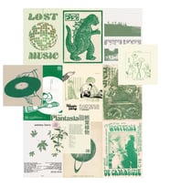 Orora Greenish Indie Poster Duvar Kağıdı Seti-12li-230g-A5