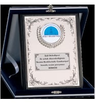 ODAK KUPA - Ahşap Plaketler - PL-065 B - 15x20 cm