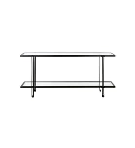 Dolores Siyah Metal&Cam Dresuar 140cm