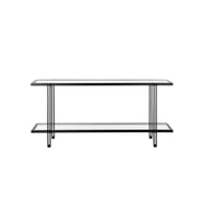 Dolores Siyah Metal&Cam Dresuar 140cm