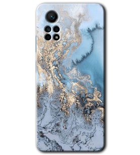 Redmi Note 12 Pro 4G Kılıf HD Desen Baskılı Kılıf - Eski Mermer