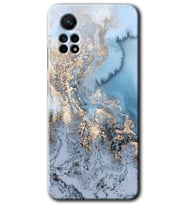Redmi Note 12 Pro 4G Kılıf HD Desen Baskılı Kılıf - Eski Mermer