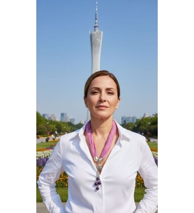 TAŞLI BONCUKLU PENYE KADIN FULAR KOLYE 37 CM